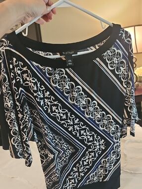White House Black Market Dolman Sleeve Top